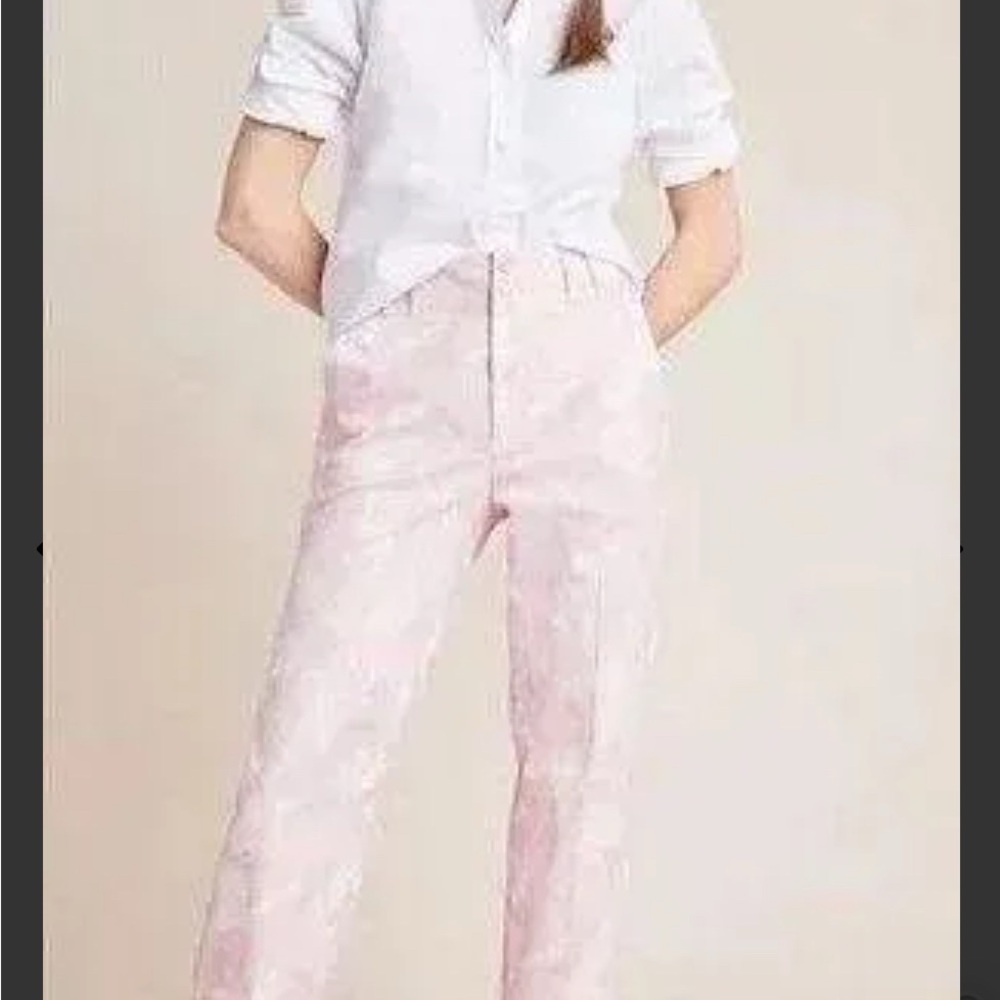 Women's Pink Anthropology Pants